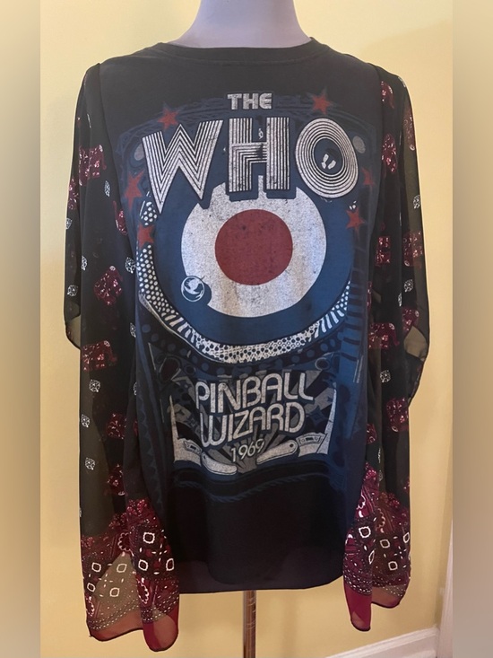 Tops - The Who Premium Custom Band Tee